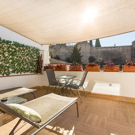 Apartamento Con Terraza Y Cochera Albaycin Grenade Extérieur photo